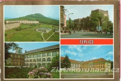 Teplice - Krušnohorské divadlo, zámecké nádvoří