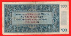 100 korun 1940 - I. vydání B 17