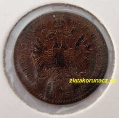 1 krejcar F.J.I.-1860 B