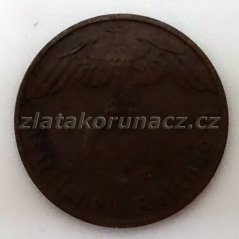 Německo - 1 Reichspfennig 1939 B