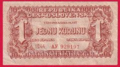 1 koruna 1944 Ay