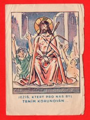 Ježíš, který pro nás byl trním korunován