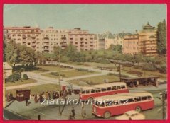 Bratislava - pohled na autobusy