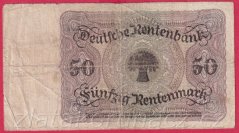 Německo - 50 Rentenmark 20.3.1925 - série N