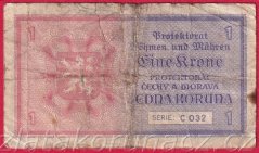 1 koruna 1940 C 032
