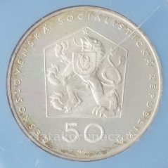 1971 - 50Kčs - 50.výr.KSČ - Proof