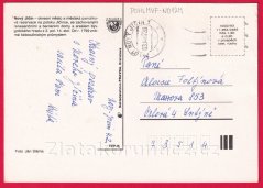 Nový Jičín - náměstí, kašna, radnice, kostel