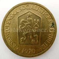 1 koruna 1970