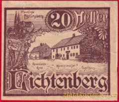 Lichtenberg - 20 haléřů - 1920