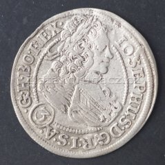3 Krejcar 1710 FN