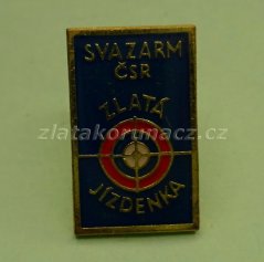 Svazarm ČSR Zlatá jízdenka