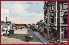 Amstetten - pohled na náměstí