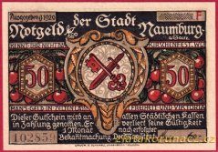 Naumburg - 50 pfennig - 1920 - F