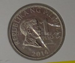 Filipíny - 1 Piso 2014