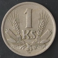 1 koruna 1940