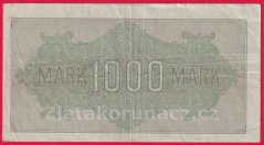 Německo - 1000 mark 15.9.1922 - série Yb-GP