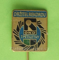 OKD - držitel rekordu - 7. pětiletky - Zelený