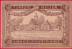 Goldwörth - 50 haléřů - 1920