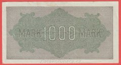 Německo - 1000 mark 15.9.1922 - série Y-OM