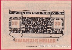 Ferschnitz - 20 haléřů - 1920