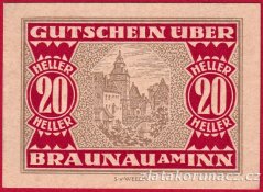 Braunau am Inn - 20 haléřů - 1920