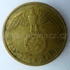 Německo - 5 Reichspfennig 1939 F