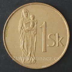 1 koruna - 1994