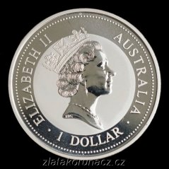 Austrálie - 1 dollar 1994 - 1 oz Kookaburra