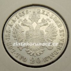 20 Krejcar 1839 B