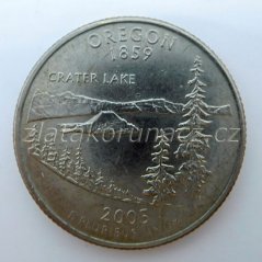 USA - Oregon - 1/4 dollar 2005 P
