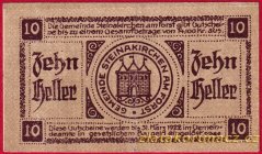 Steinakirchen - 10 haléřů - 1922
