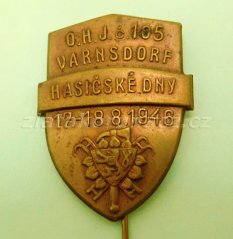 Hasičské dny 17.-18.8.1946 Varnsdorf
