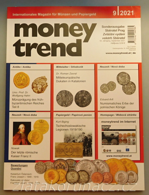 Časopis money trend 9/2021
