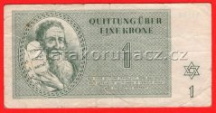 1 K - Terezínská poukázka A 028
