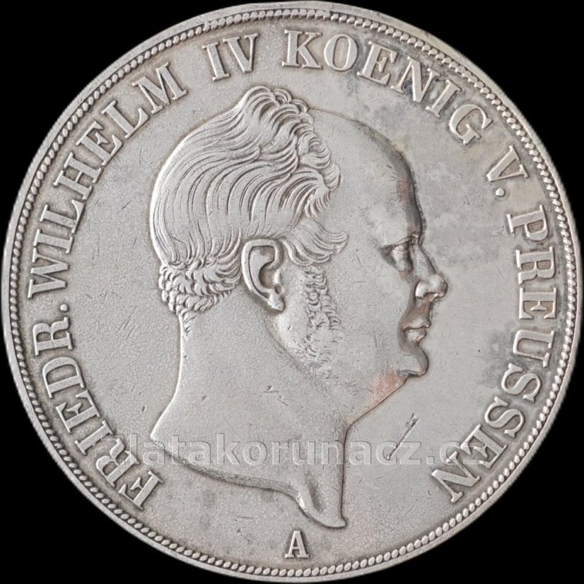 Německo - Prusko - 2 tolar spolkový 1855 A