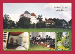 Kámen - gotický hrad, zahrada, expozice motocyklů