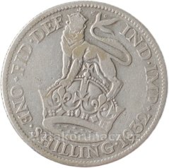 Anglie - 1 shilling 1932