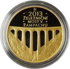 2013 - 5 000 Kč - Most v Žampachu Proof