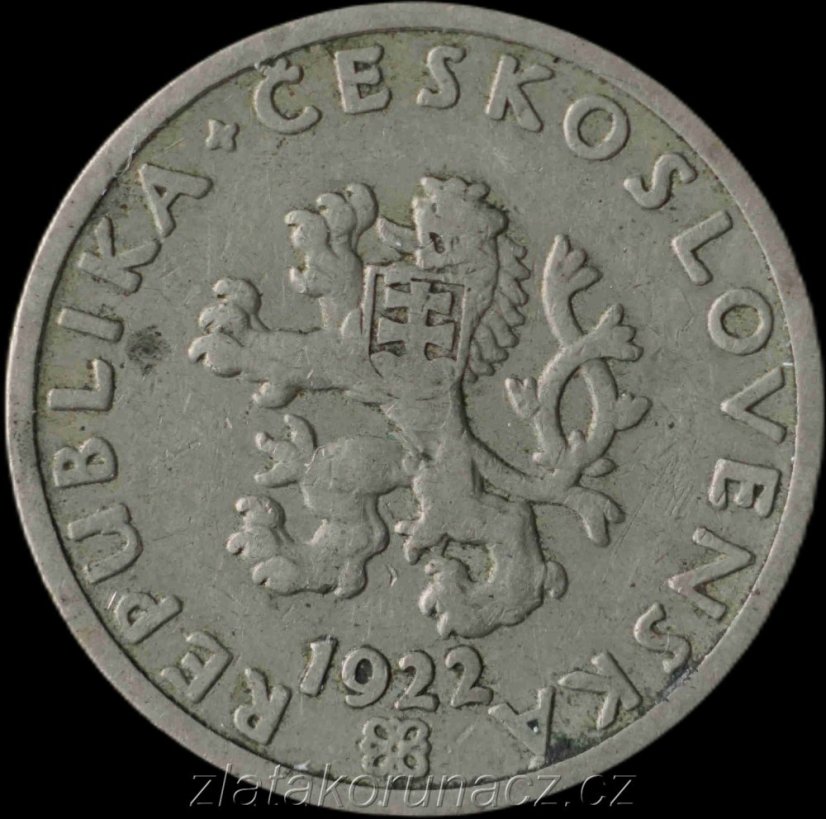 20 haléř 1922