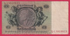 Německo - 50 Reichsmark 30.3.1933 - série L - C - 8 m.č.