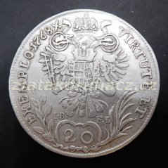 20 krejcar 1768 G/I.B.F.L.