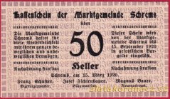 Schrems - 50 haléřů - 1920