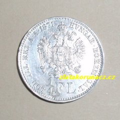 1/4 zlatník  1871 A