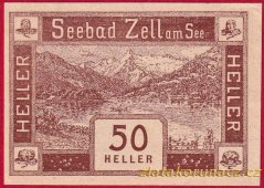 Zell am See - 50 haléřů - 1920