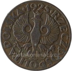 Polsko - 5 groszy 1925