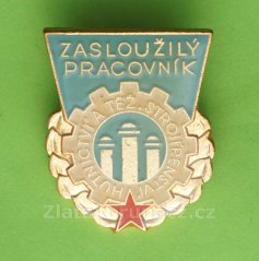 Zasloužilý pracovník - Hutnictví a těž. strojírenství