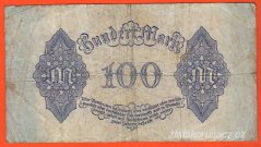 Německo - 100 mark 4.8.1922 - série C