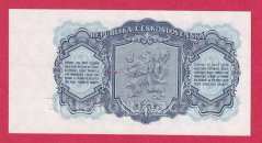 3 Kčs 1953 ZB - ruský číslovač-perf.