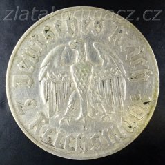 2 marka-1933 D - Luther
