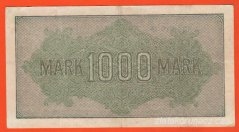 Německo - 1000 mark 15.9.1922 - série Hd-VL